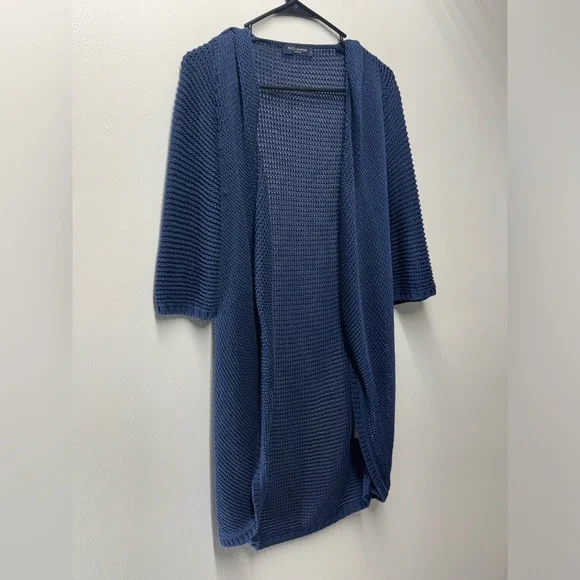 Piazza Sempione SpA Blue Knit Cardigan - Picture 3 of 13
